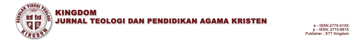 Jurnal Teologi & Pendidikan Agama Kristen